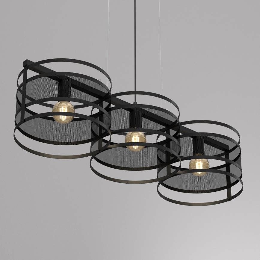 Підвісна люстра RIM 3xE27/60W/230V