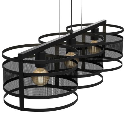 Підвісна люстра RIM 3xE27/60W/230V