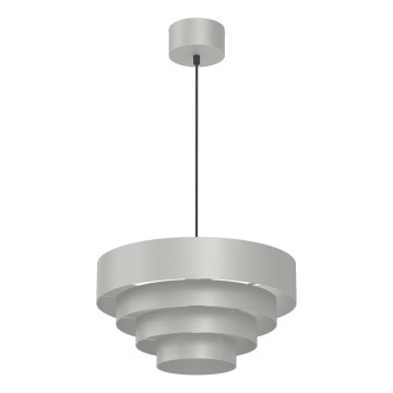 Підвісна люстра RINGS 1xE27/15W/230V глянцевий хром