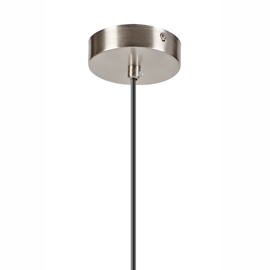 Підвісна люстра ROLLO 1xE14/5W/230V матовий хром/димчастий