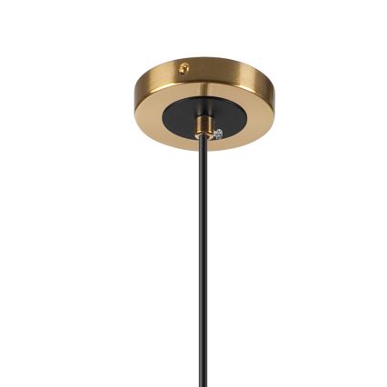 Підвісна люстра ROLLO 1xG9/5W/230V золотий/димчастий бежевий