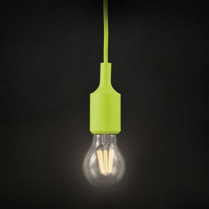 Підвісна люстра ROXY 1xE27/60W/230V зелений