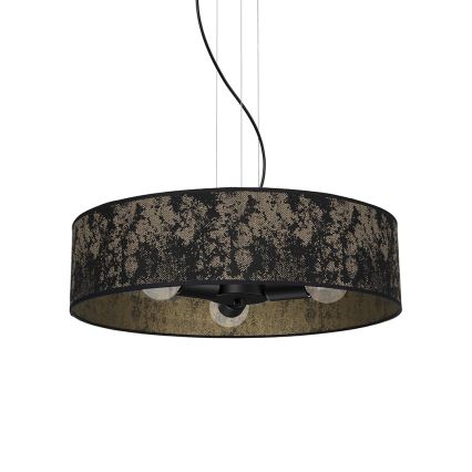 Підвісна люстра SATINO 3xE27/60W/230V золотий
