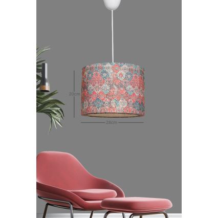 Підвісна люстра SCHEMA 1xE27/60W/230V