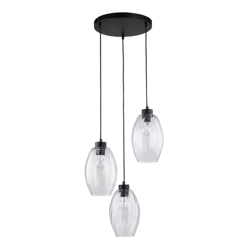 Підвісна люстра SEBO 3xE27/15W/230V