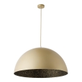 Підвісна люстра SFERA 1xE27/60W/230V діаметр 50 см золотистий/чорний