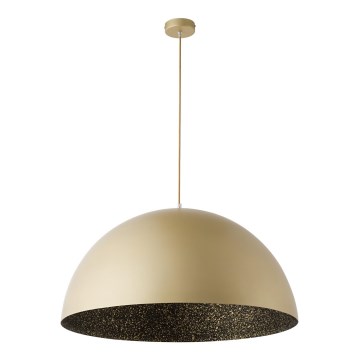 Підвісна люстра SFERA 1xE27/60W/230V діаметр 50 см золотистий/чорний