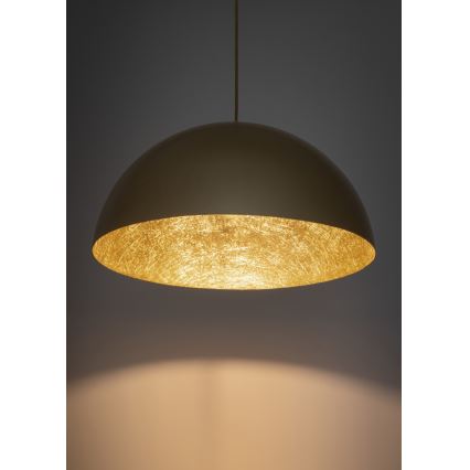 Підвісна люстра SFERA 1xE27/60W/230V діаметр 50 см золотистий