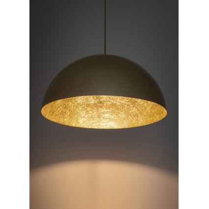 Підвісна люстра SFERA 1xE27/60W/230V діаметр 70 см золотистий