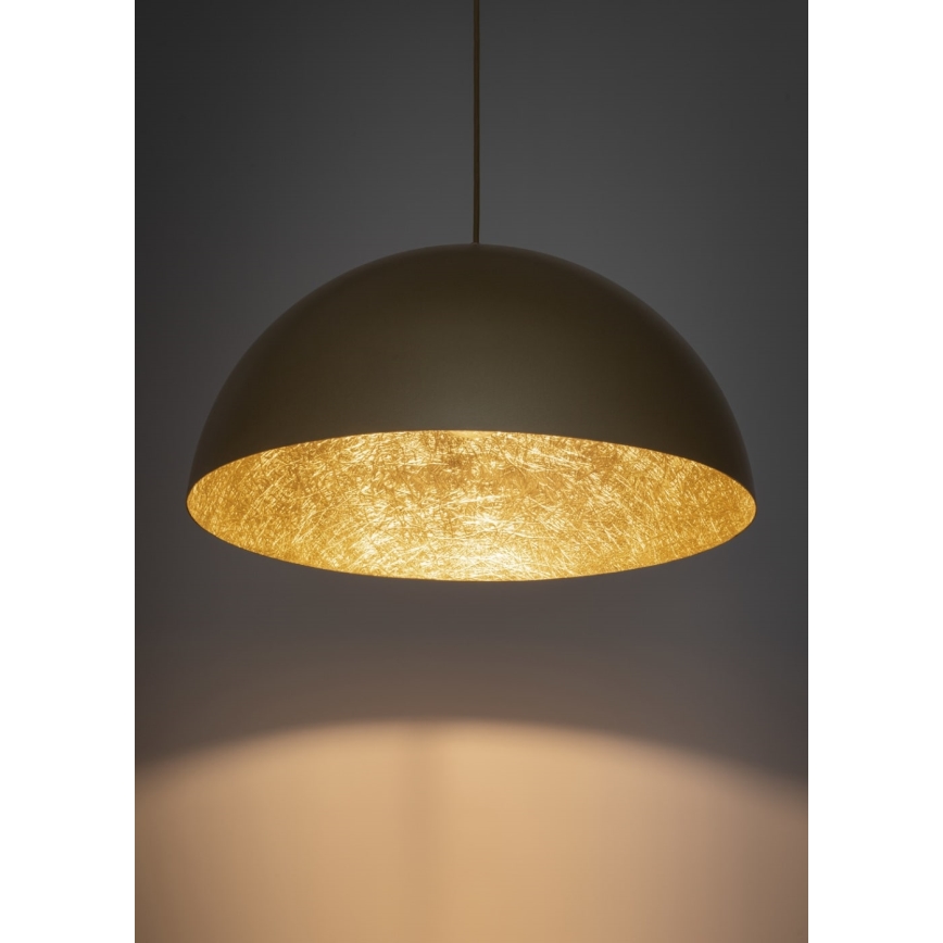 Підвісна люстра SFERA 1xE27/60W/230V діаметр 70 см золотистий