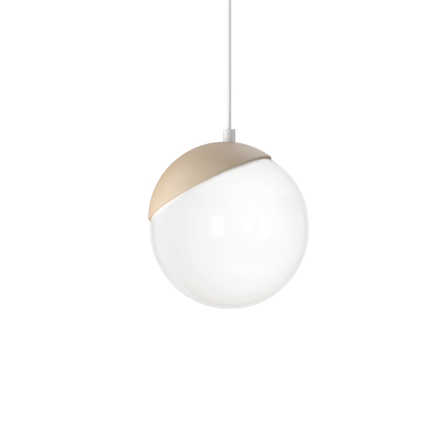 Підвісна люстра SFERA WOOD 1xE14/40W/230V