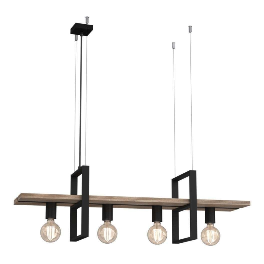 Підвісна люстра SHELF 4xE27/60W/230V