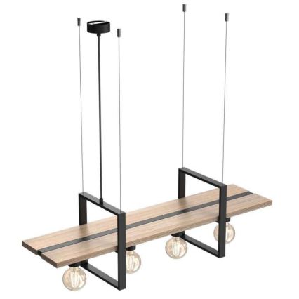 Підвісна люстра SHELF 4xE27/60W/230V