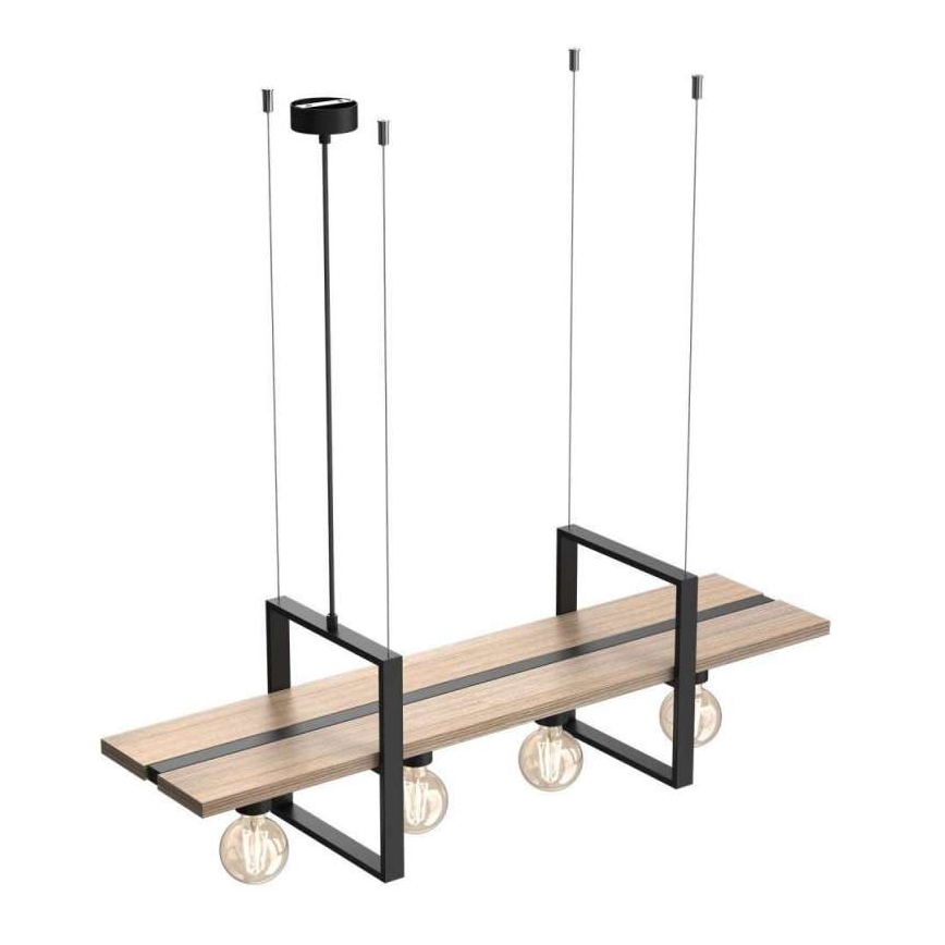 Підвісна люстра SHELF 4xE27/60W/230V