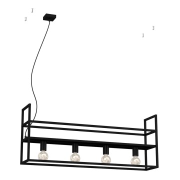 Підвісна люстра SHELF 4xE27/60W/230V