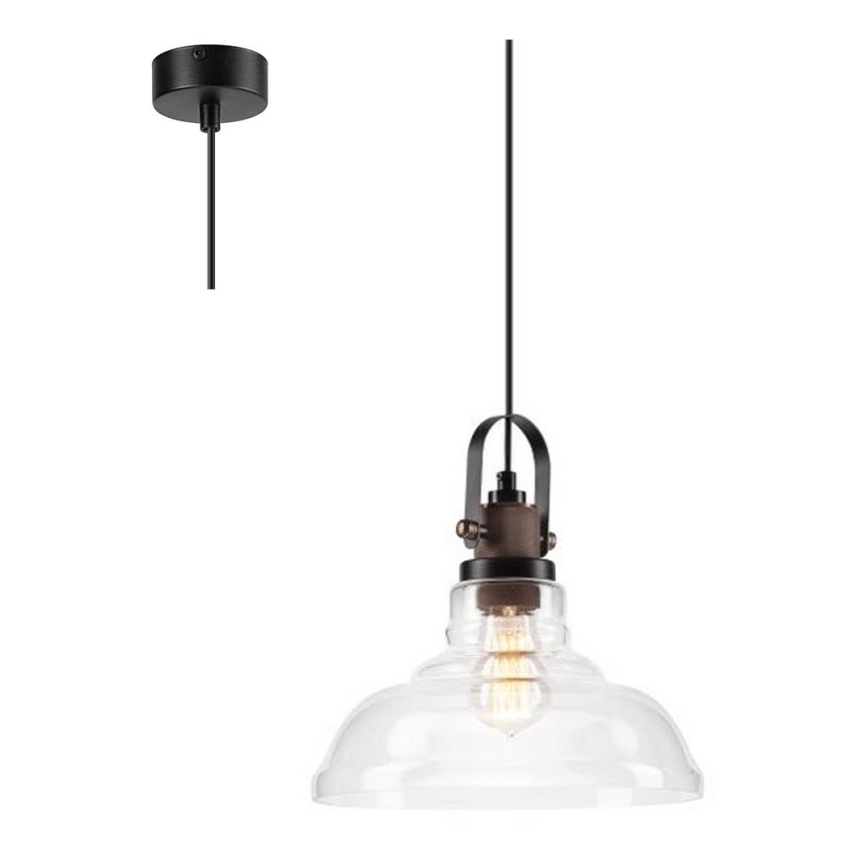 Підвісна люстра SINGLE 1xE27/60W/230V