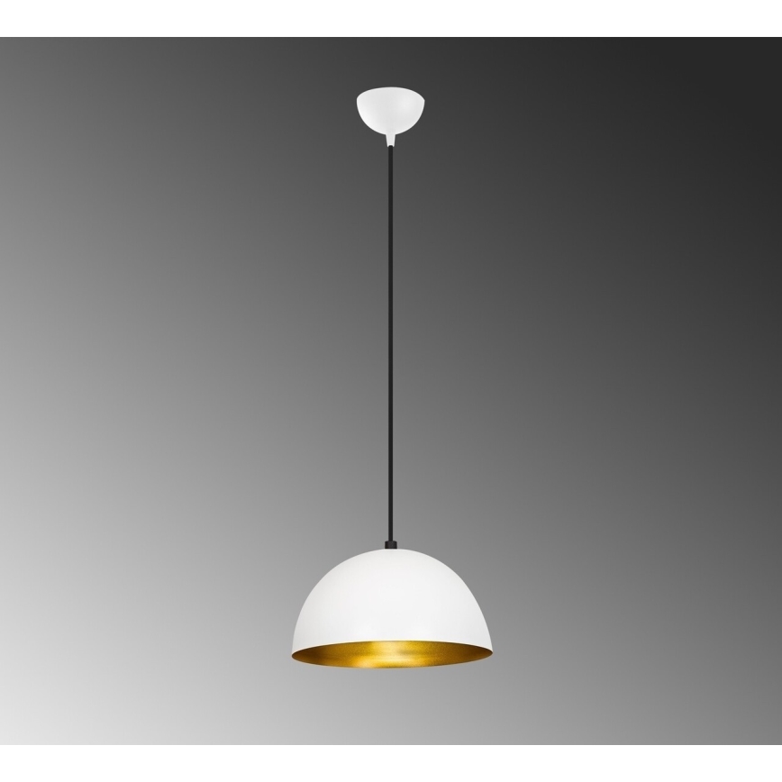Підвісна люстра SIVANI 1xE27/40W/230V білий
