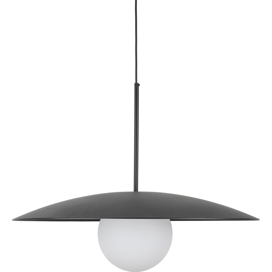 Підвісна люстра SLATE 1xE27/15W/230V діаметр 65 см чорний