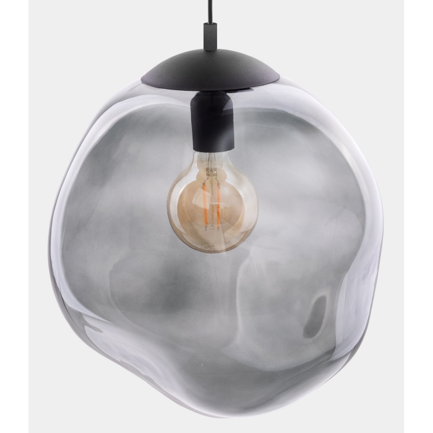 Підвісна люстра SOL 1xE27/60W/230V чорний