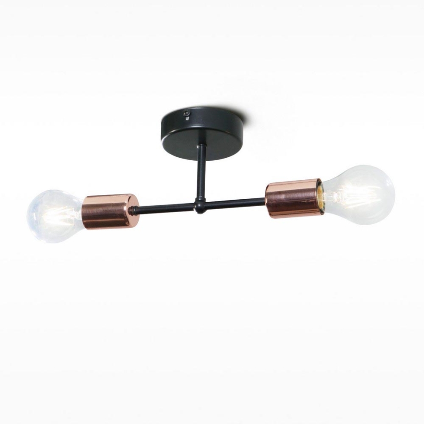 Підвісна люстра SOLIDO 2xE27/60W/230V