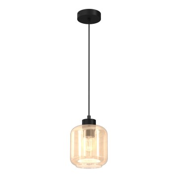 Підвісна люстра SOMBRA 1xE27/60W/230V бежевий