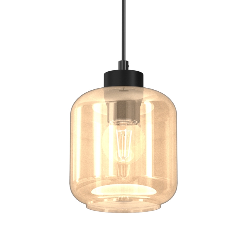 Підвісна люстра SOMBRA 1xE27/60W/230V бежевий