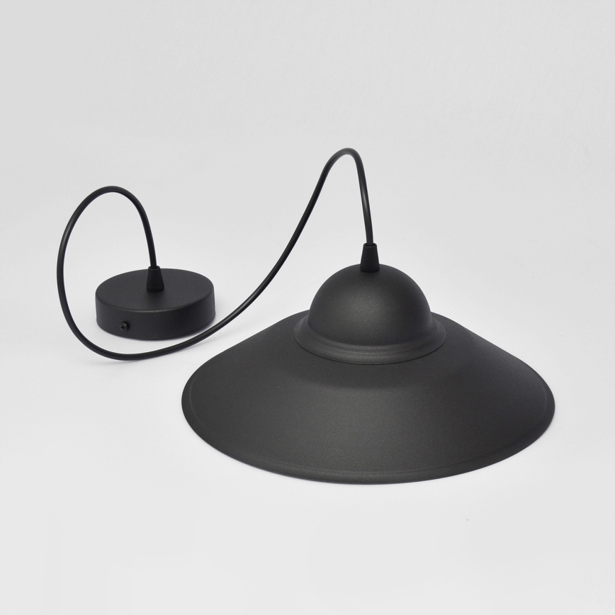 Підвісна люстра SORAPIS 1xE27/15W/230V чорний