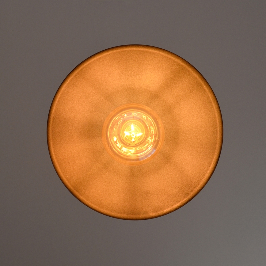 Підвісна люстра SORAPIS 1xE27/15W/230V чорний