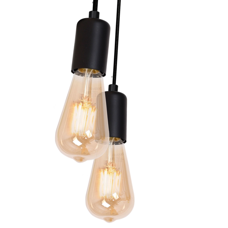 Підвісна люстра SPINDEL 5xE27/60W/230V павук