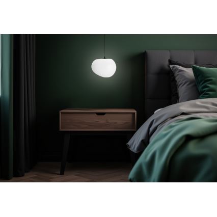 Підвісна люстра STONES 1xE27/40W/230V діаметр 25 см