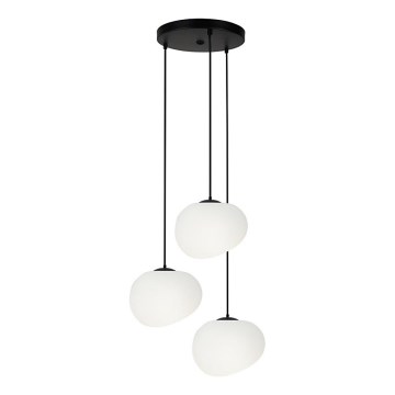 Підвісна люстра STONES 3xE27/40W/230V