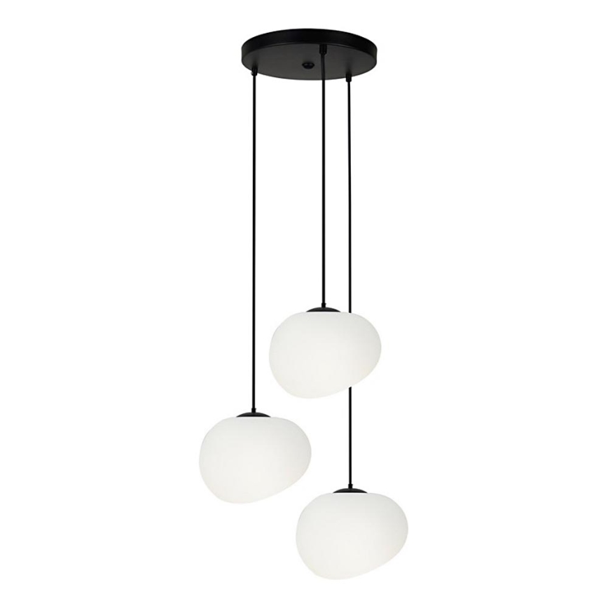 Підвісна люстра STONES 3xE27/40W/230V