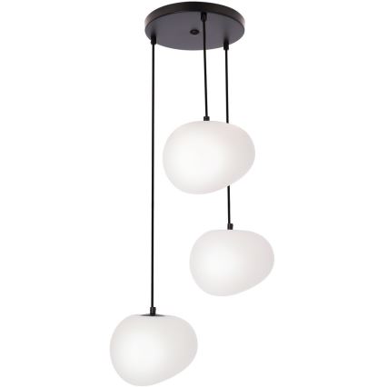 Підвісна люстра STONES 3xE27/40W/230V