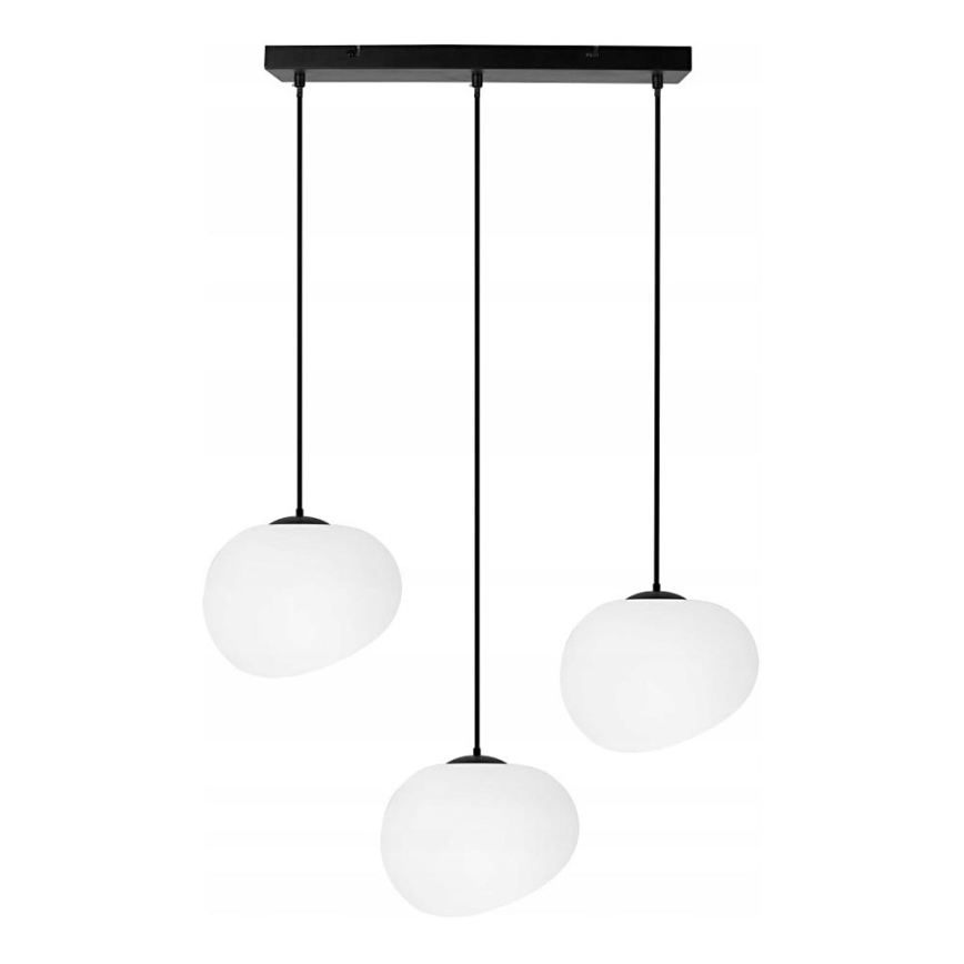 Підвісна люстра STONES 3xE27/40W/230V