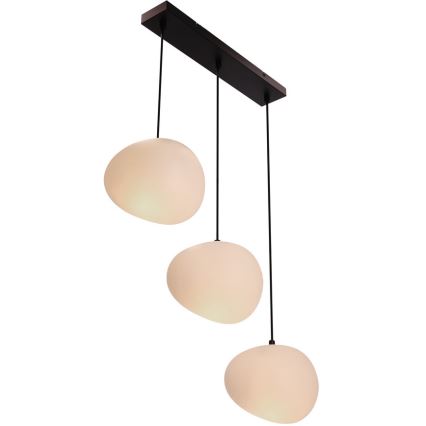 Підвісна люстра STONES 3xE27/40W/230V