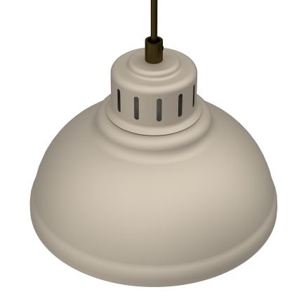 Підвісна люстра SVEN 1xE27/15W/230V бежевий