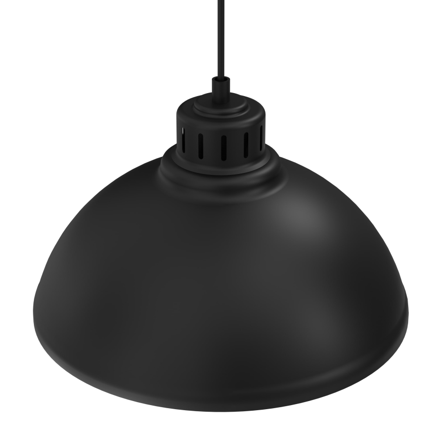 Підвісна люстра SVEN 1xE27/15W/230V чорний/золотий