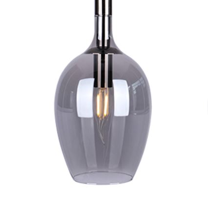 Підвісна люстра TANGO 3xE14/40W/230V чорний