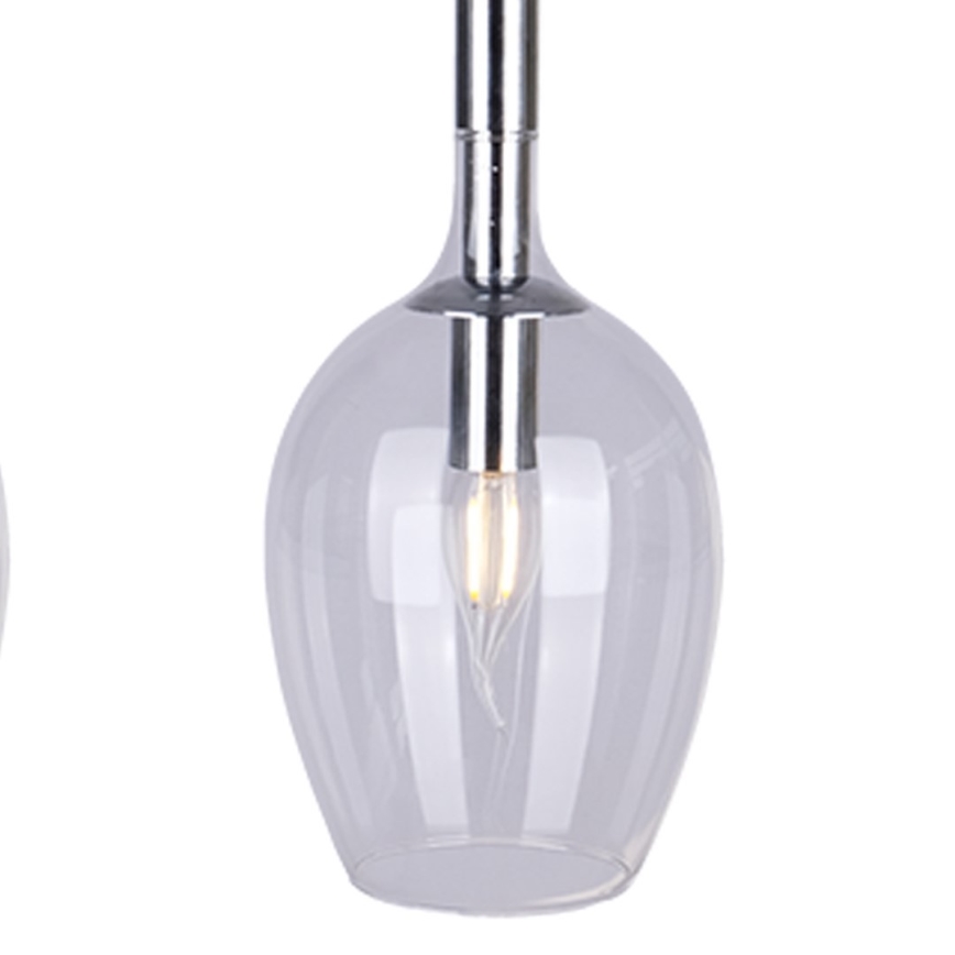 Підвісна люстра TANGO 3xE14/40W/230V прозора