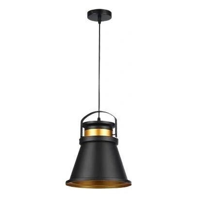Підвісна люстра TAO 1xE27/60W/230V діаметр 25 см чорний