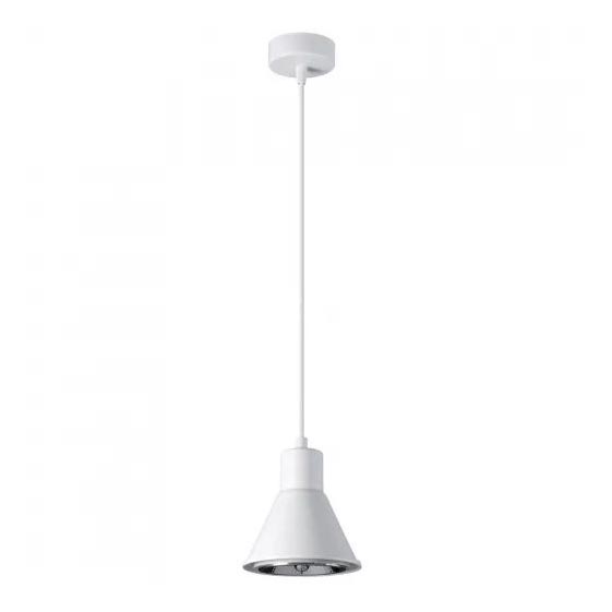 Підвісна люстра TAZILA 1xES111/60W/230V білий