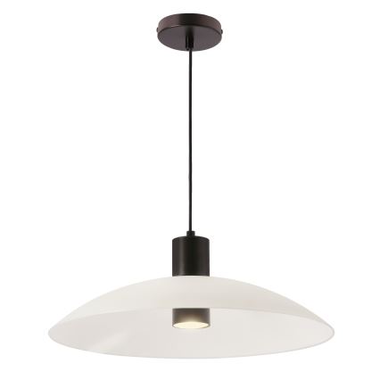 Підвісна люстра TEDIN 1xGU10/15W/230V біла/чорна
