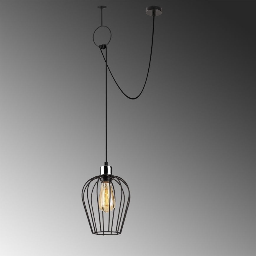 Підвісна люстра TEL 1xE27/40W/230V