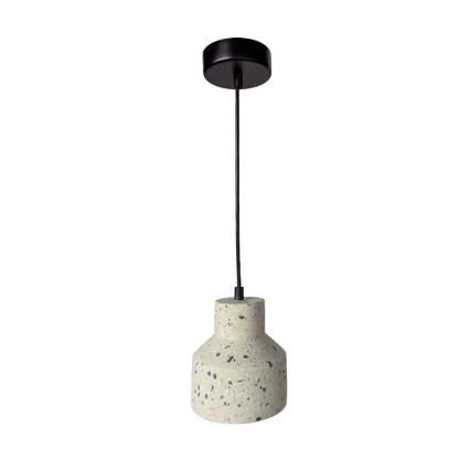 Підвісна люстра TERRAZZO 1xE27/60W/230V діаметр 12 см кремовий