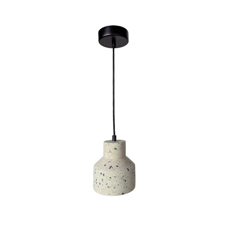 Підвісна люстра TERRAZZO 1xE27/60W/230V діаметр 12 см кремовий