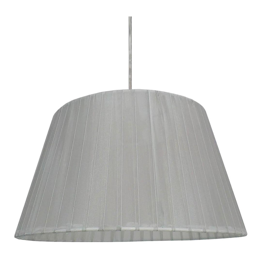Підвісна люстра TIZIANO 1xE27/60W/230V сірий