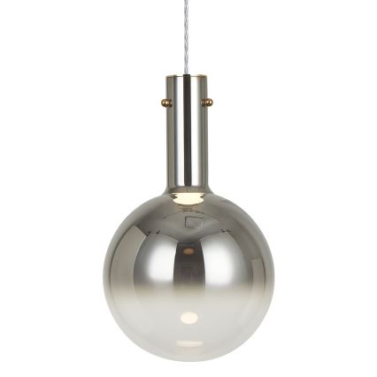 Підвісна люстра TORONTO 1xGU10/8W/230V глянцевий хром