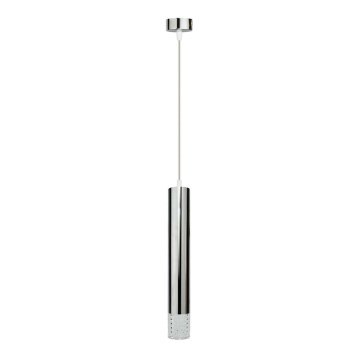 Підвісна люстра TUBI 1xGU10/8W/230V глянцевий хром