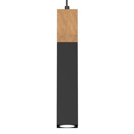Підвісна люстра TULUM 3xGU10/60W/230V чорний