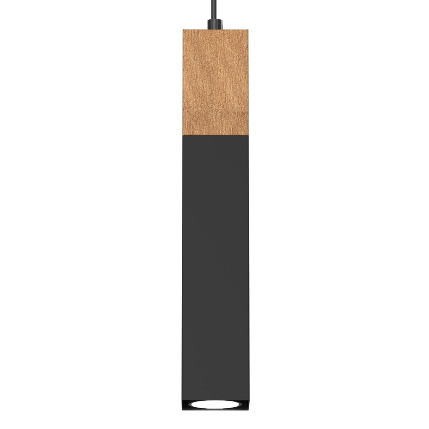 Підвісна люстра TULUM 3xGU10/60W/230V чорний